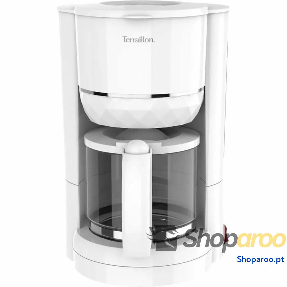 Cafeteira de Êmbolo Terraillon 15353 DIAMANT Branco 1,25 L