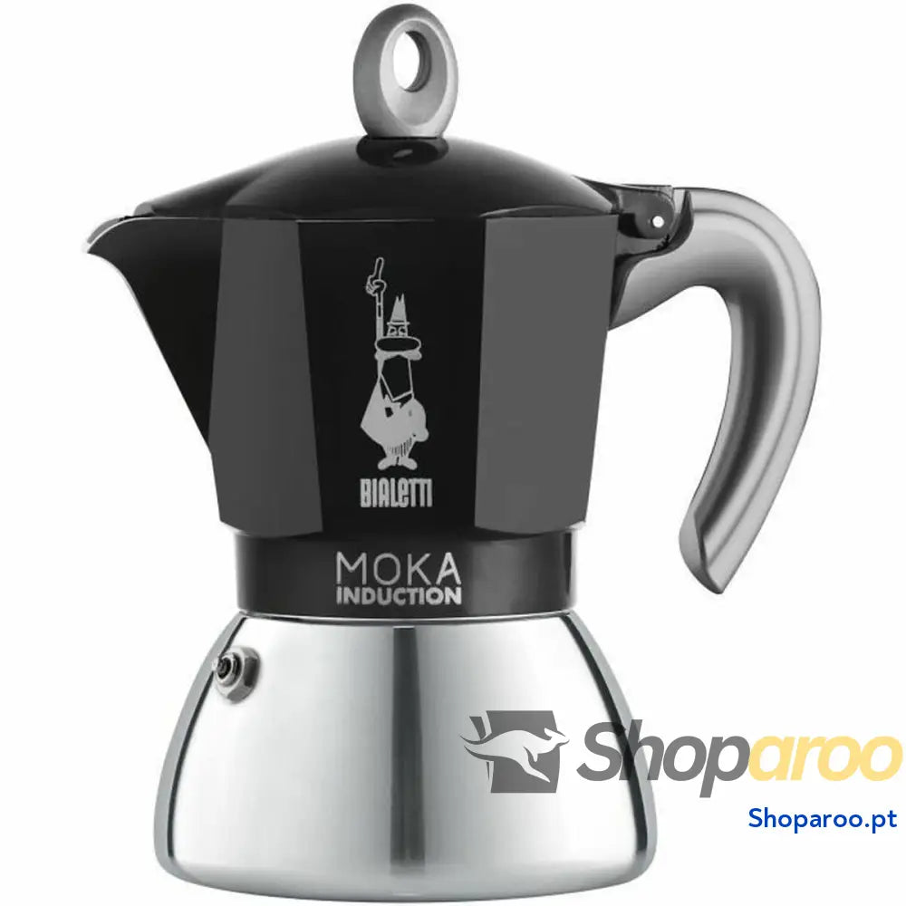 Cafeteira Italiana Beurer BIALETTI NEW MOKA 6 Copos Preto Metal Alumínio