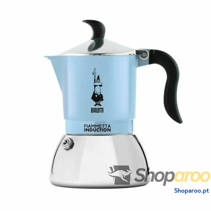 Cafeteira Italiana Bialetti 29587 Azul Alumínio Aço 100 ml