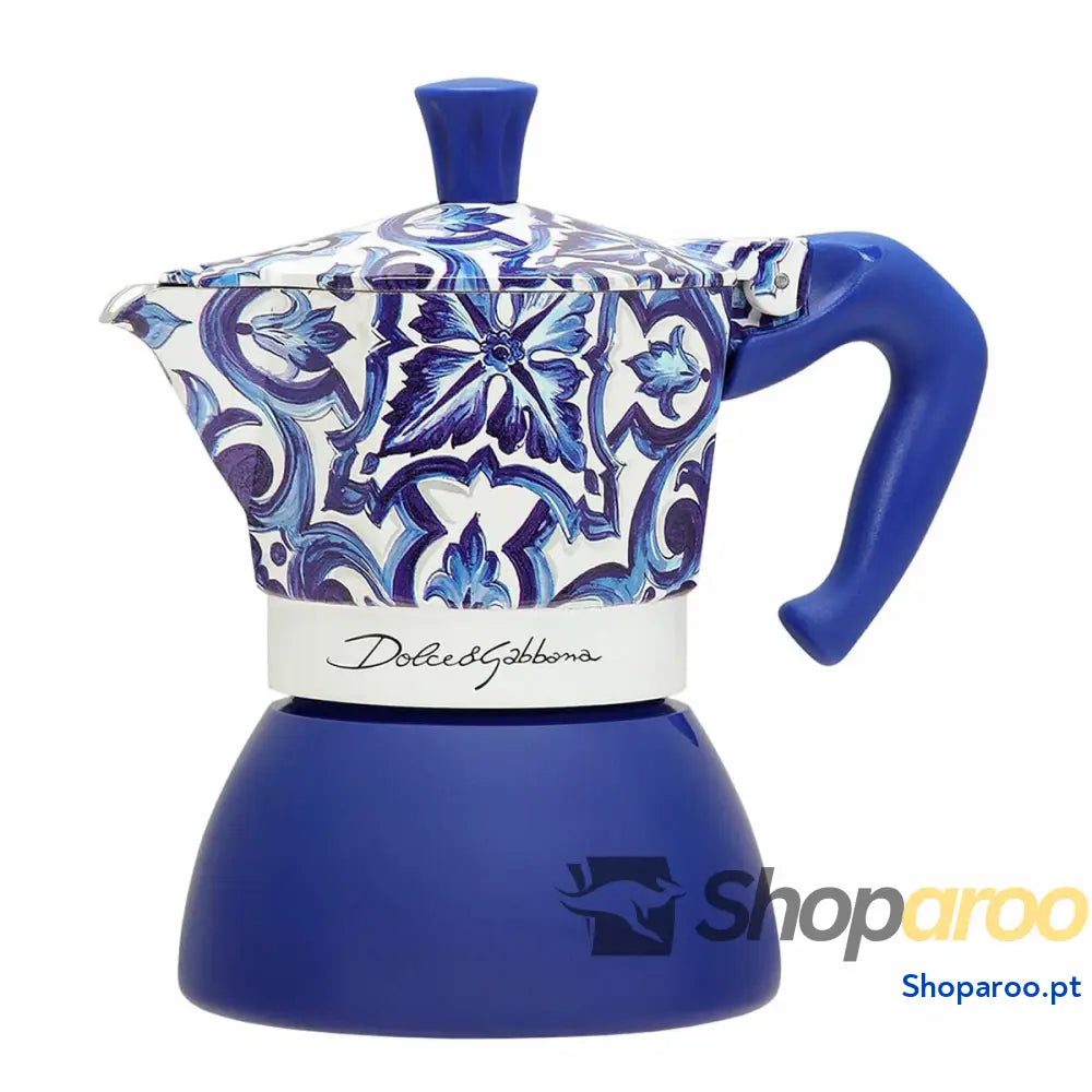 Cafeteira Italiana Bialetti D&G BLU MEDI 4T Azul Aço inoxidável 4 Kopjes