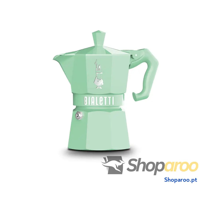 Cafeteira Italiana Bialetti MOKA EXCLUSIVE 6T Verde Alumínio 6 Copos (6 Unidades)