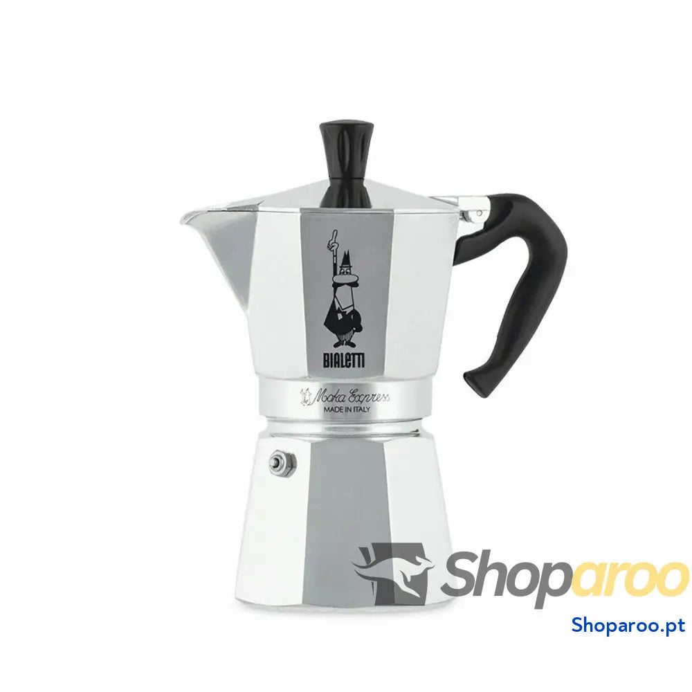 Cafeteira Italiana Bialetti Moka Express Alumínio 300 ml 6 Copos