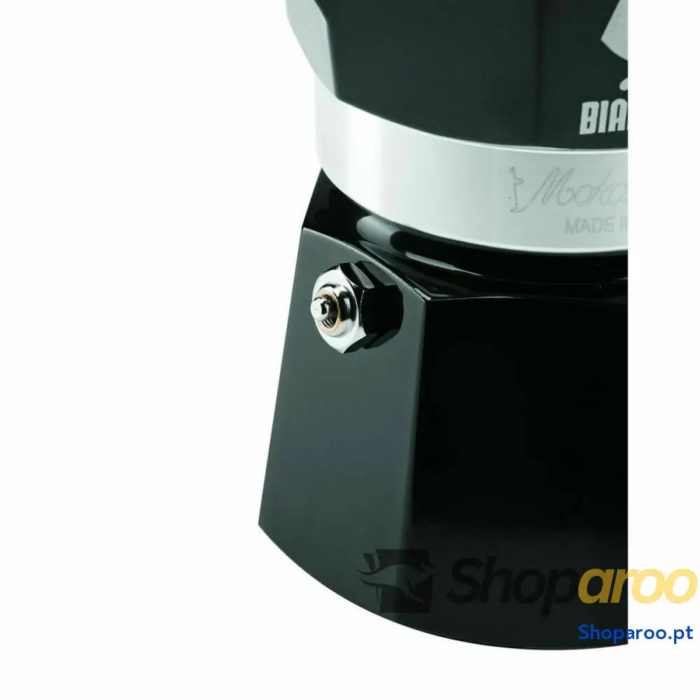 Cafeteira Italiana Bialetti Moka Express Preto Alumínio 3 Kopjes