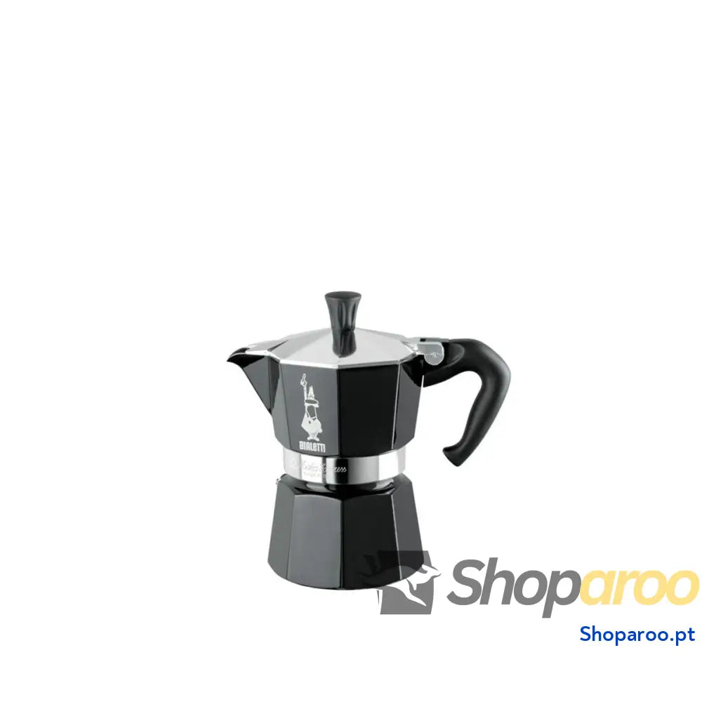Cafeteira Italiana Bialetti Moka Express Preto Alumínio 6 Copos