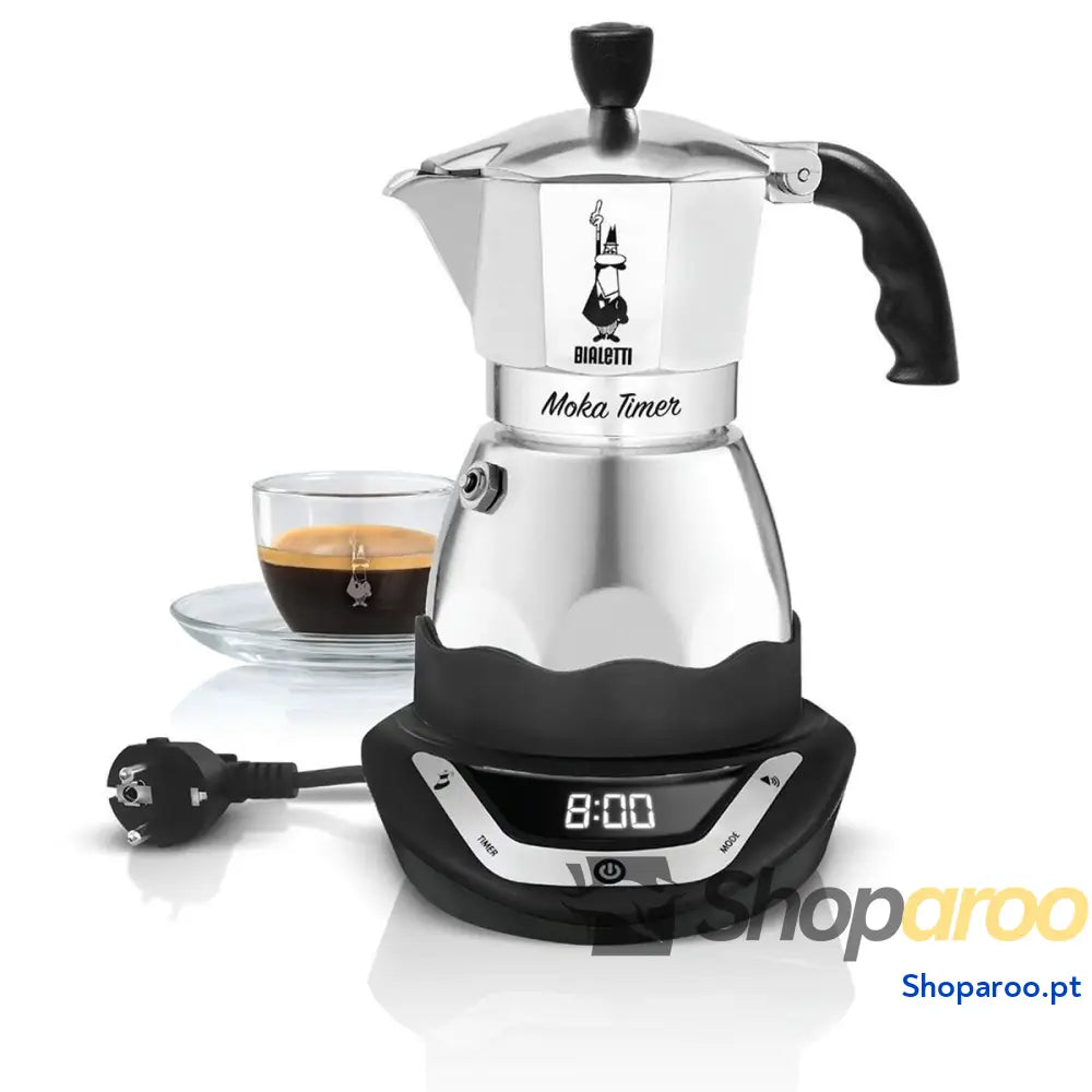 Cafeteira Italiana Bialetti Moka Timer