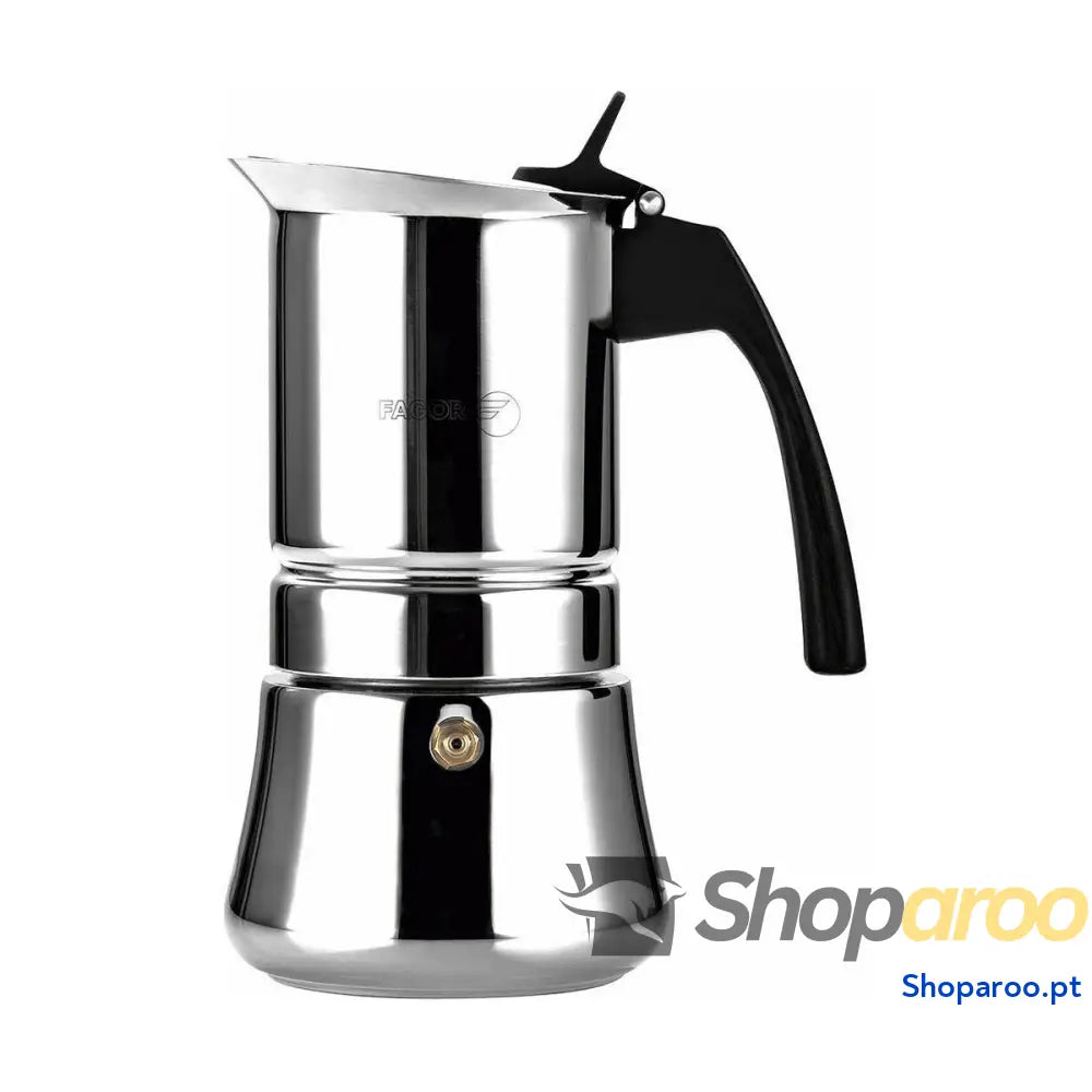 Cafeteira Italiana Fagor Etnica Aço inoxidável 18/10 6 Copos