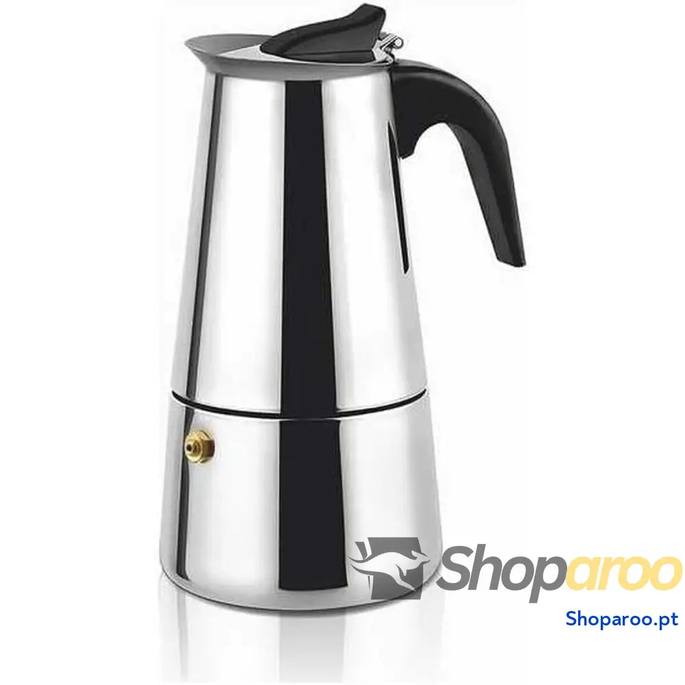 Cafeteira Italiana Haeger CP 10S.002A Aço inoxidável 18/10 Prateado