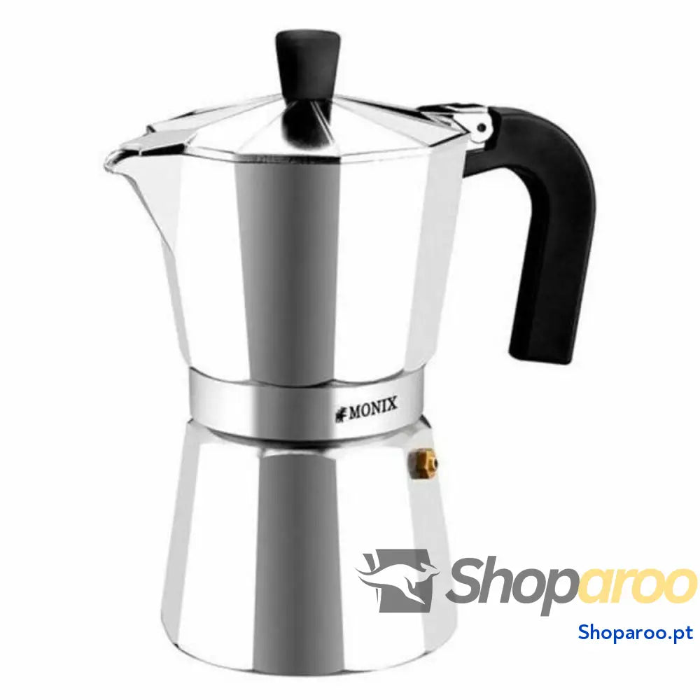 Cafeteira Italiana Monix Braisogona_M620012 Aço Alumínio 12 Kopjes