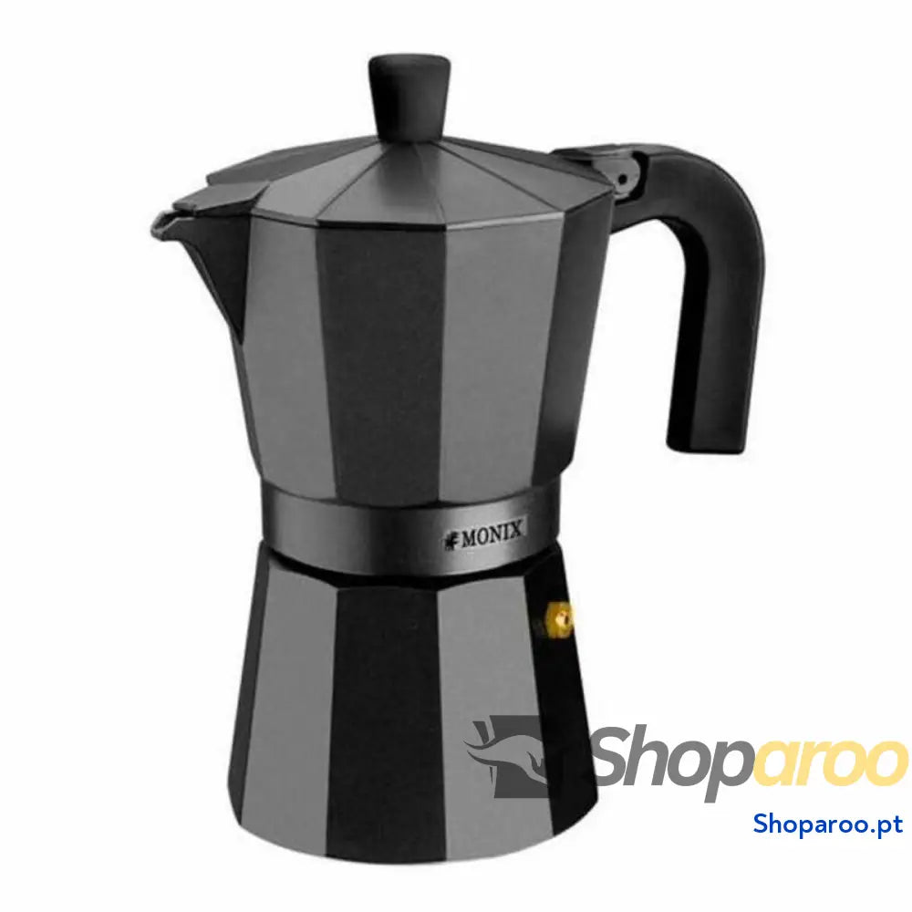 Cafeteira Italiana Monix Braisogona_M640012 Preto Alumínio 12 Kopjes 1,5 L