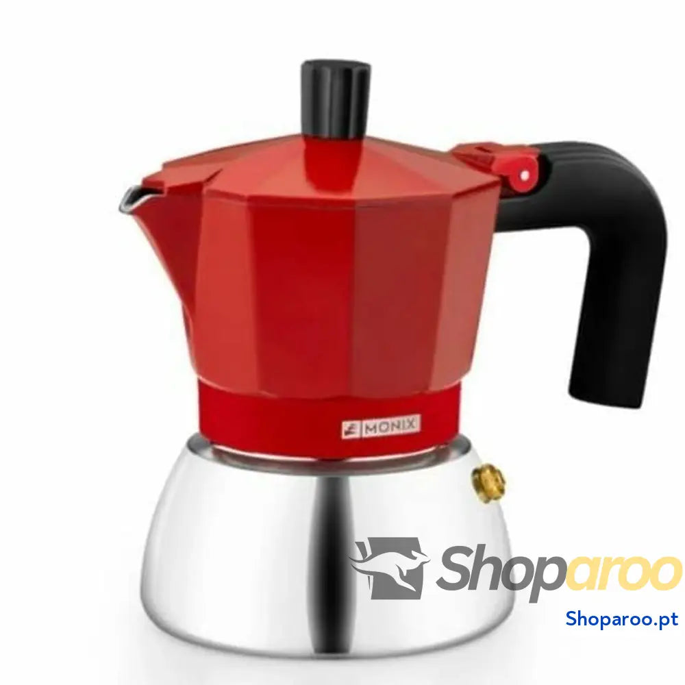 Cafeteira Italiana Monix M863109 Vermelho 470 ml