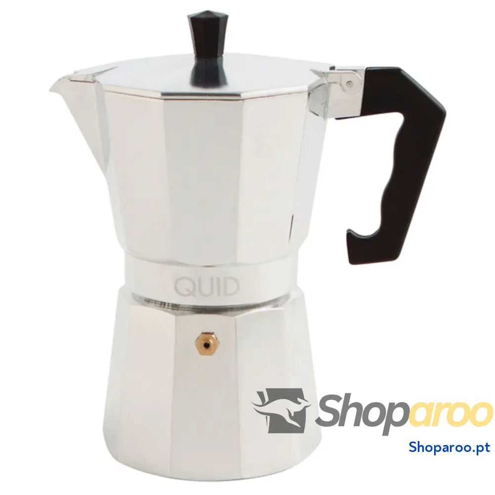 Cafeteira Italiana Quid Aço Metal Baquelite