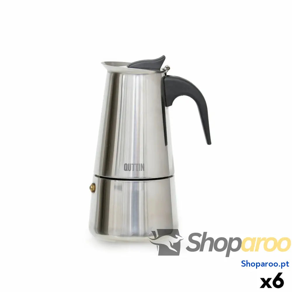 Cafeteira Italiana Quttin 4 Kopjes (6 Unidades)