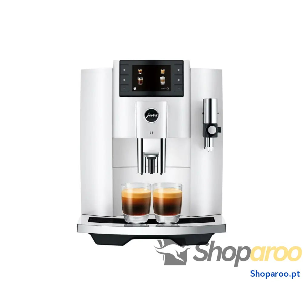 Cafeteira Superautomática Jura E8 Piano White (EC) Branco 1450 W 15 bar 1,9 L