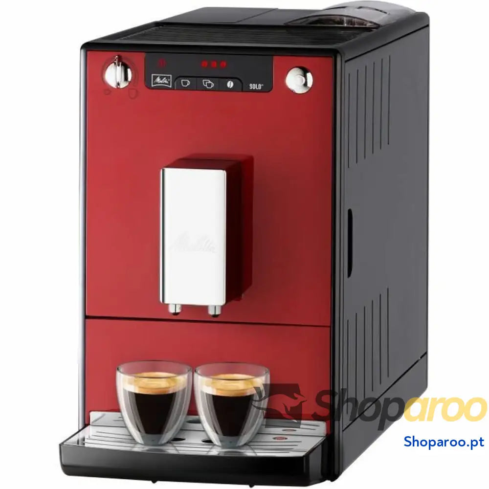 Cafeteira Superautomática Melitta CAFFEO SOLO 1400 W Vermelho 15 bar