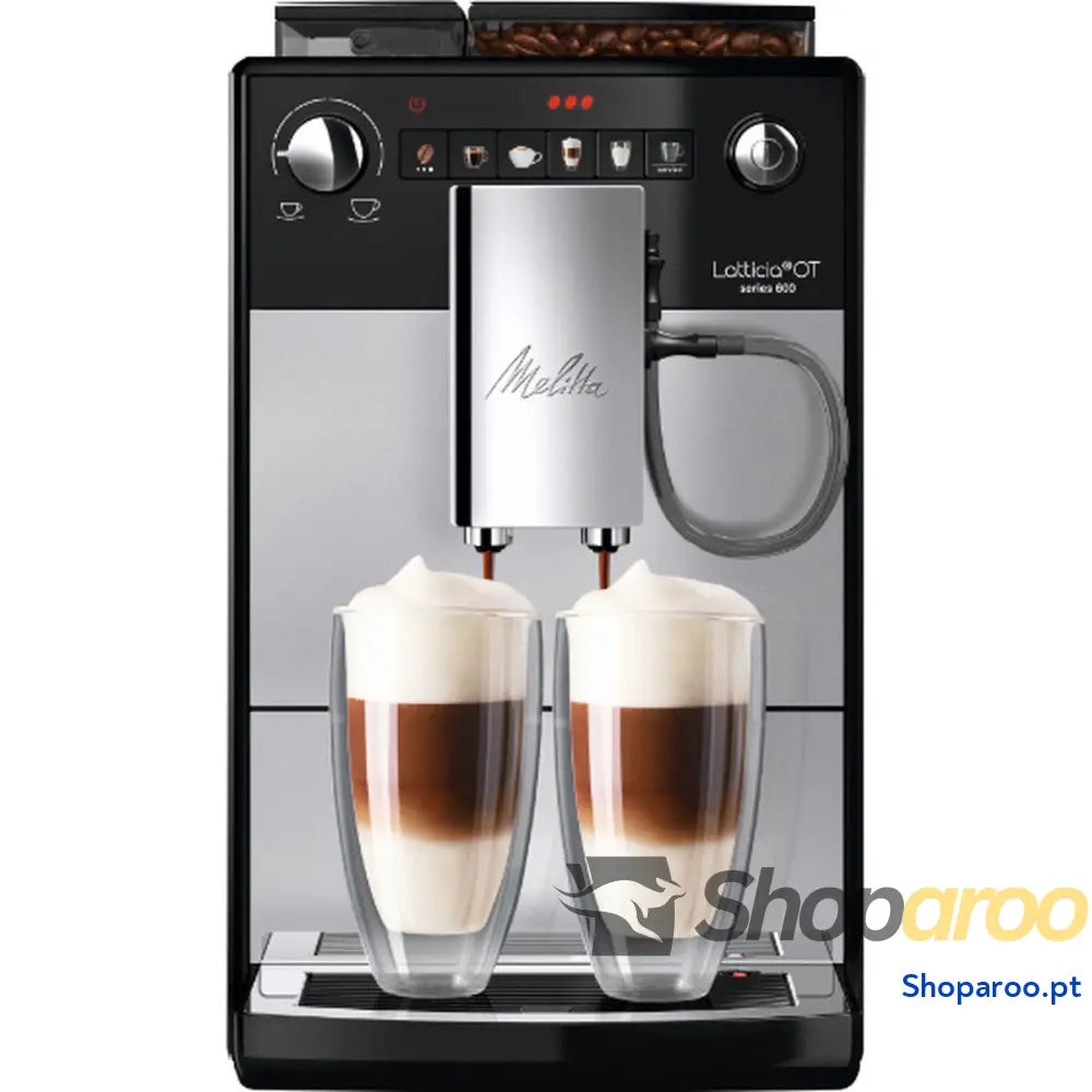Cafeteira Superautomática Melitta Latticia F300 101 Preto Prateado 1450 W 1,5 L