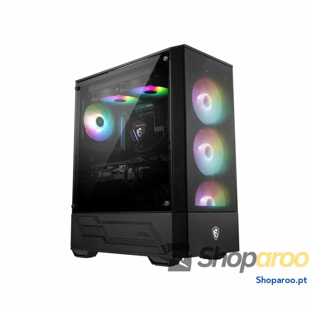 Caixa ATX MSI MAG FORGE 112R Branco Preto