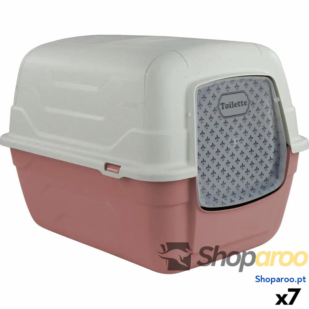 Caixa de Areia para Gatos Georplast 61902 Plástico 52 x 40 x 40 cm (7 Unidades)