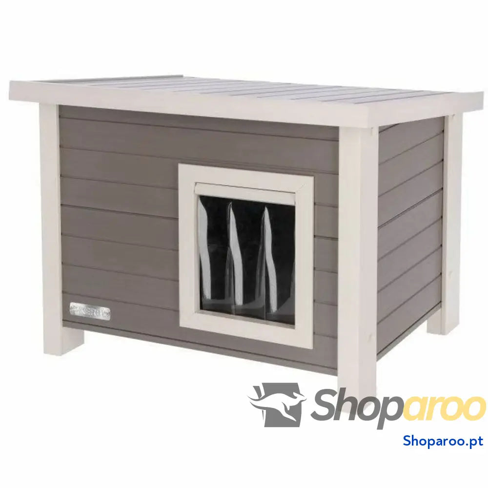 Caixa de Areia para Gatos Kerbl Branco Madeira