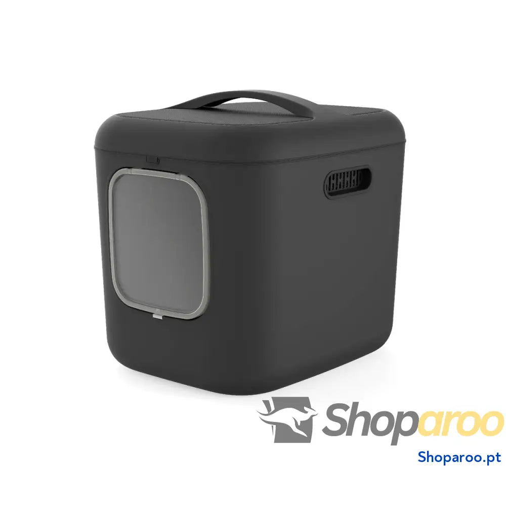 Caixa de Areia para Gatos Rotho My Pet Biala XL Antracite Plástico reciclado