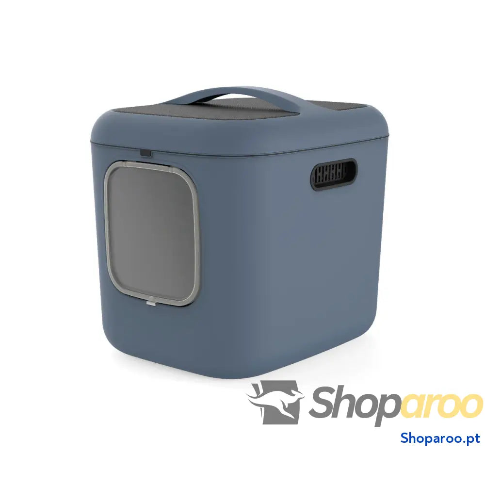 Caixa de Areia para Gatos Rotho My Pet Biala XL Azul Plástico reciclado