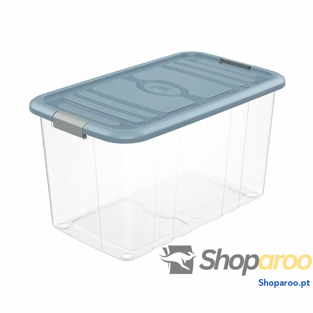 Caixa de Armazenagem com Tampa Mondex Polipropileno 30 L 48,9 x 29,4 x 27,3 cm