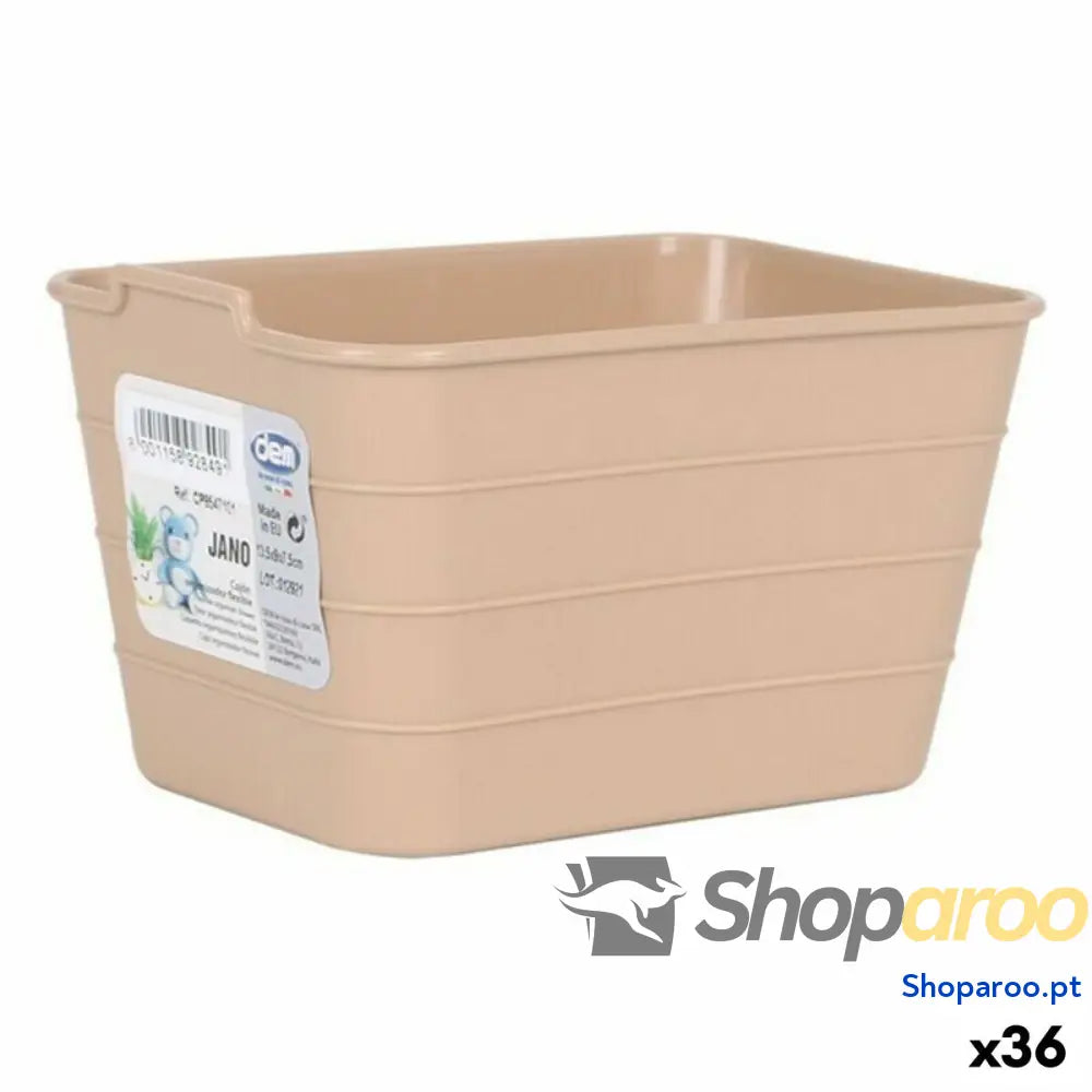 Caixa de Armazenagem Confortime Jano 13,5 x 9 x 7,5 cm Flexível (36 Unidades)
