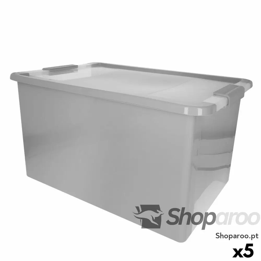 Caixa de Armazenagem Curver Cinzento Plástico 40 L 55 x 28 x 35 cm (5 Unidades)