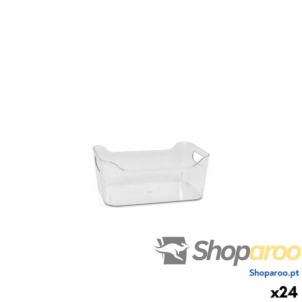 Caixa de Armazenagem Quttin 19,5 x 13,7 x 8,3 cm (24 Unidades)