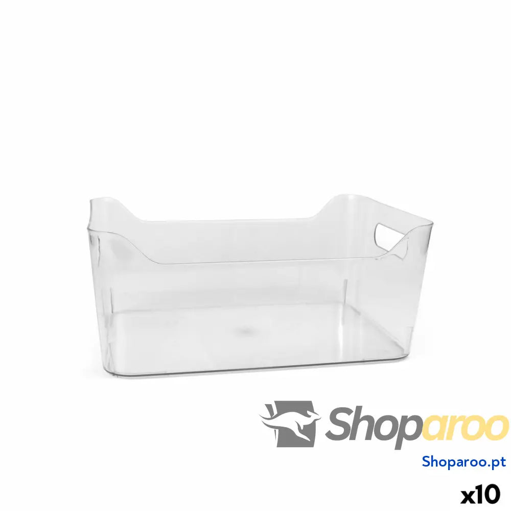 Caixa de Armazenagem Quttin 34 x 23,5 x 14,5 cm (10 Unidades)
