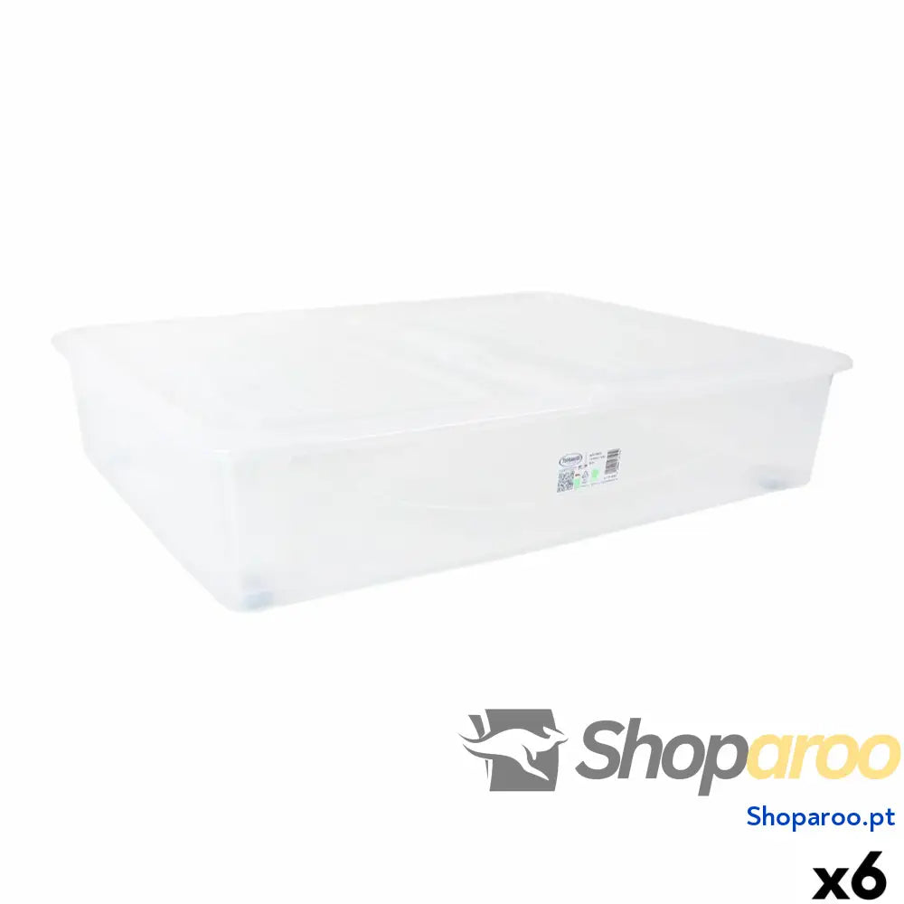 Caixa de Armazenagem Tontarelli 79 x 59 x 17 cm (6 Unidades)