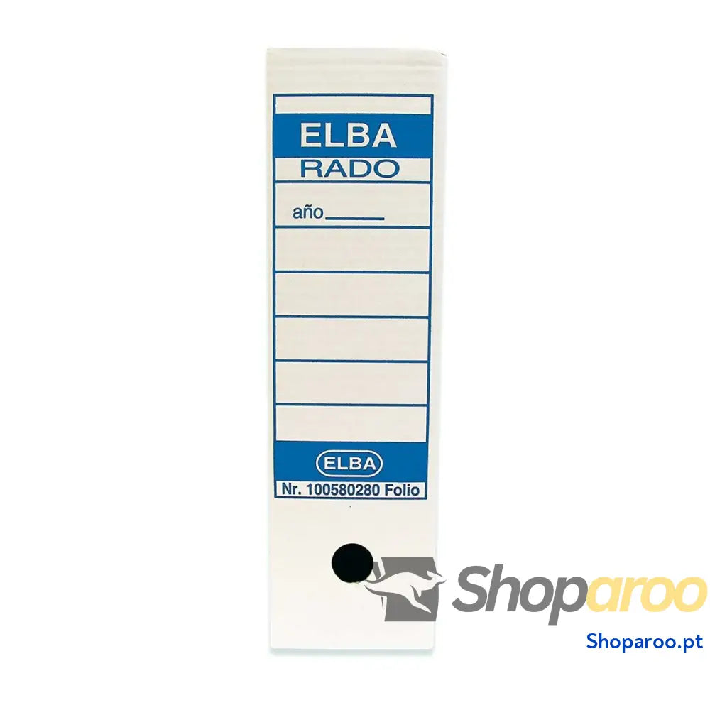 Caixa de Arquivo Elba Branco Din A4