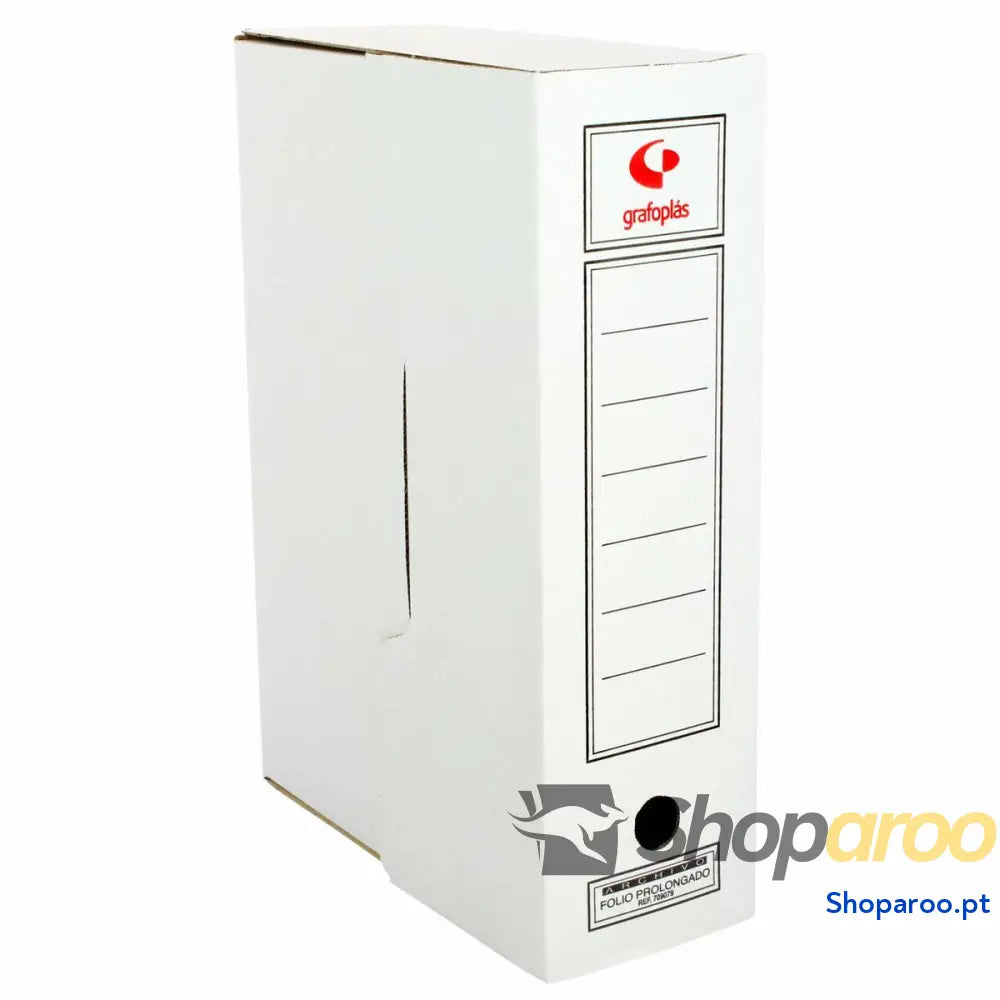 Caixa de Arquivo Grafoplas Branco Din A4 38,5 x 27,5 x 11,5 cm