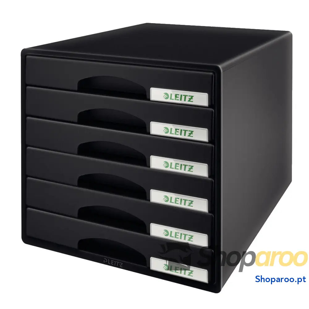 Caixa de arquivo Leitz Buc de cajones Plus Preto