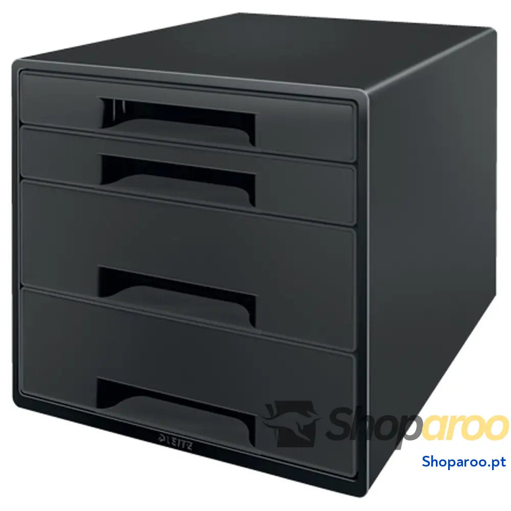 Caixa de arquivo Leitz Preto Plástico reciclado Reciclável