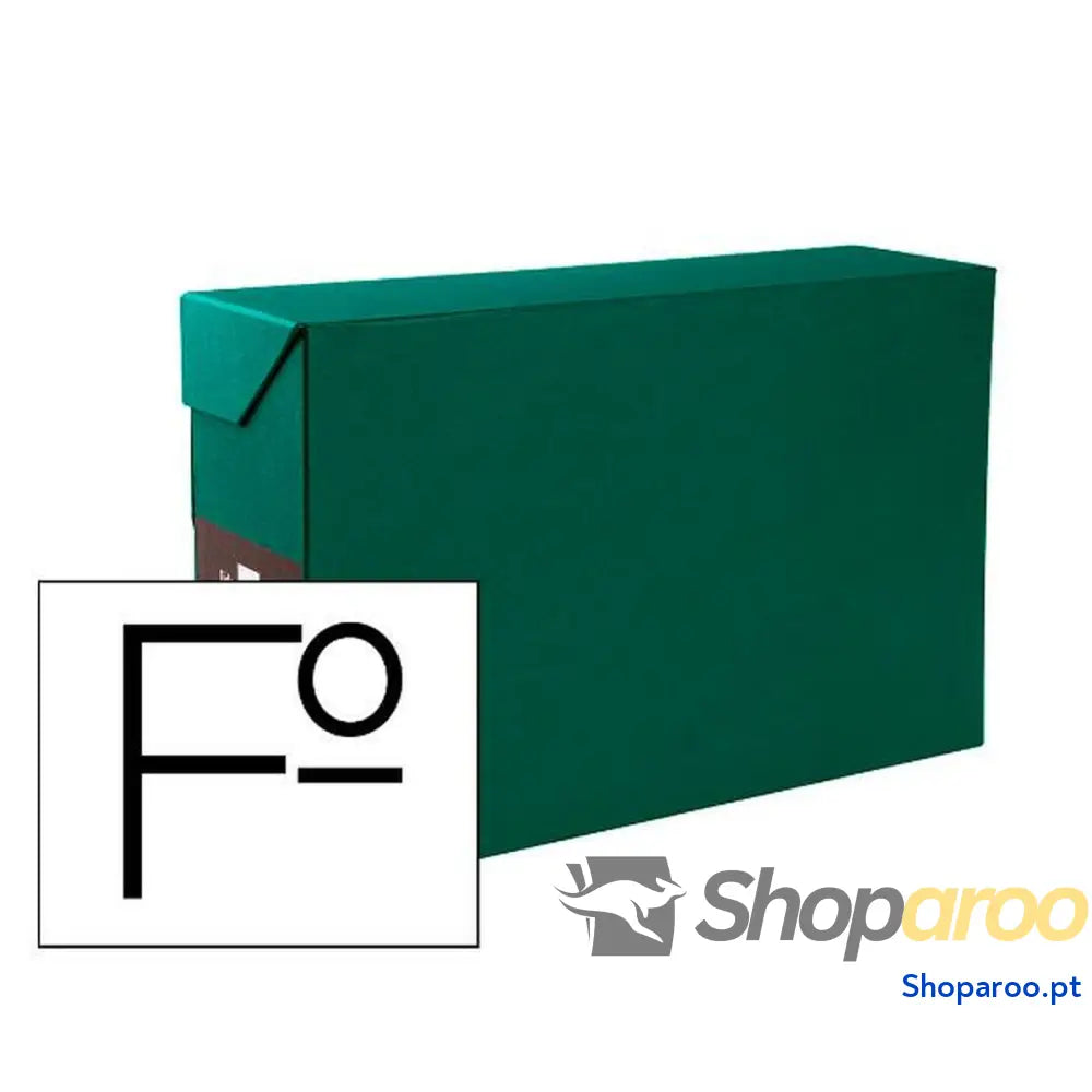 Caixa de Arquivo Liderpapel TR01 Verde A4 (1 Unidade)