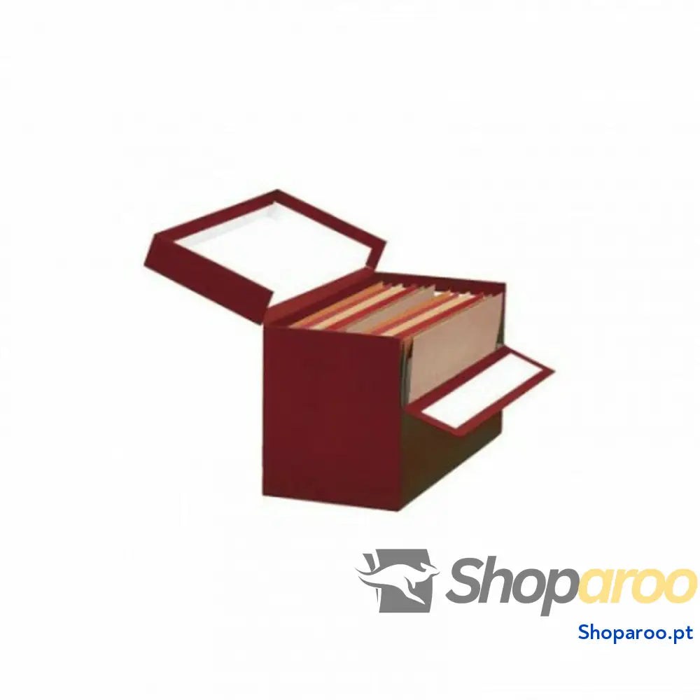 Caixa de Arquivo Mariola Vermelho Din A4 39 x 25,5 x 20 cm