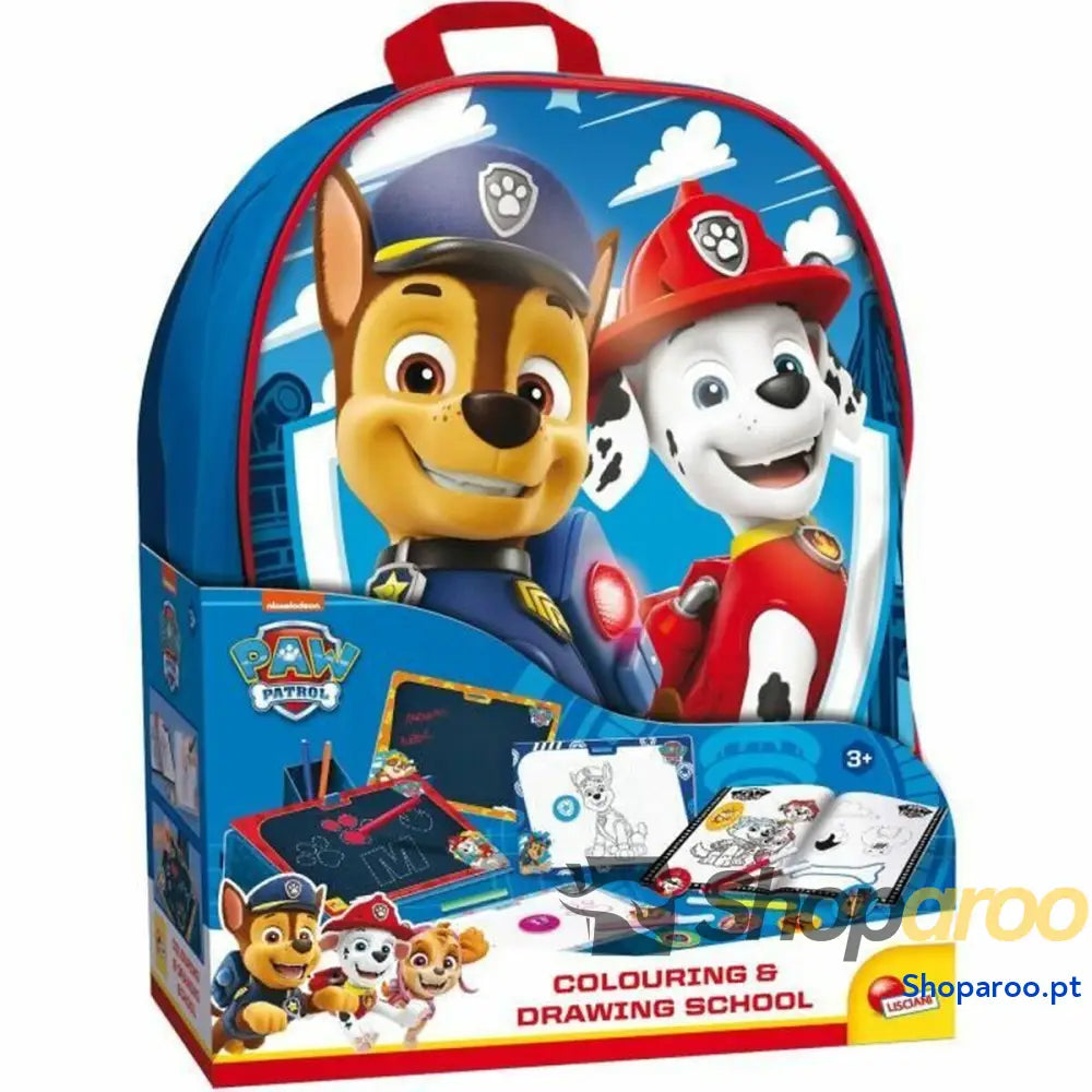 Caixa de Atividades para Colorir Lisciani Giochi La Pat'Patrol Mochila