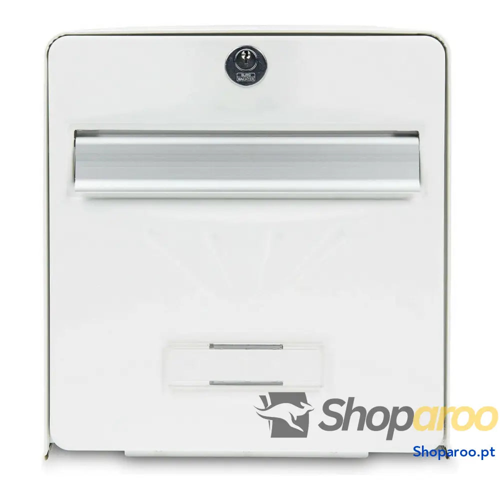 Caixa de correio Burg-Wachter Branco Aço inoxidável Galvanizado 36,5 x 28 31 cm