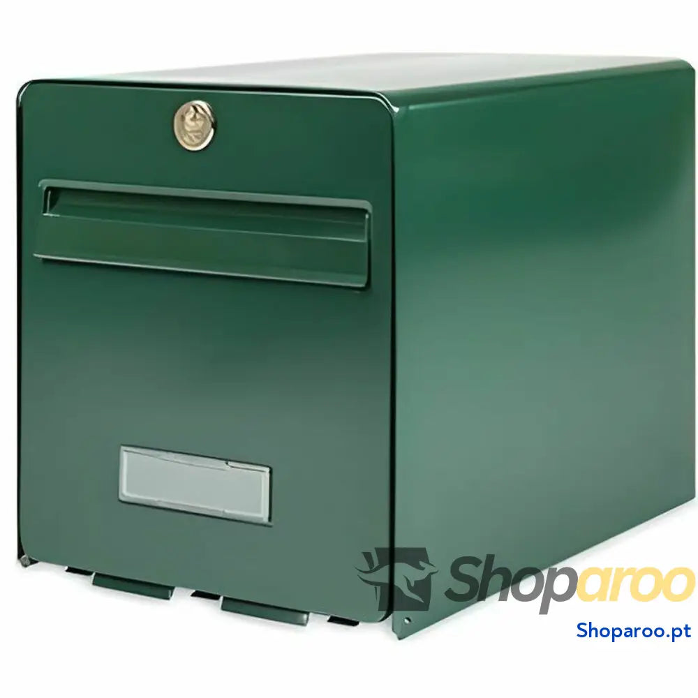 Caixa de correio Burg-Wachter Verde Aço Galvanizado 28 x 36,5 31 cm