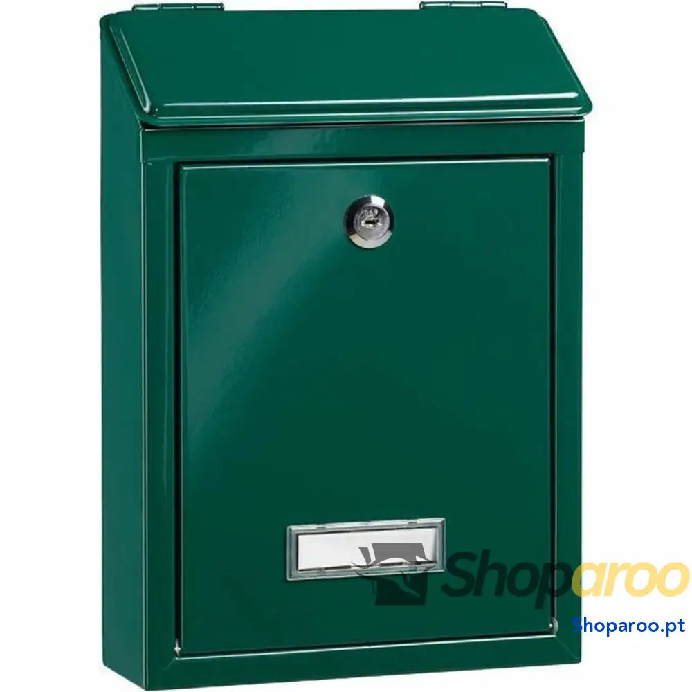 Caixa de correio Cinzento Aço Galvanizado 21 x 6 30 cm