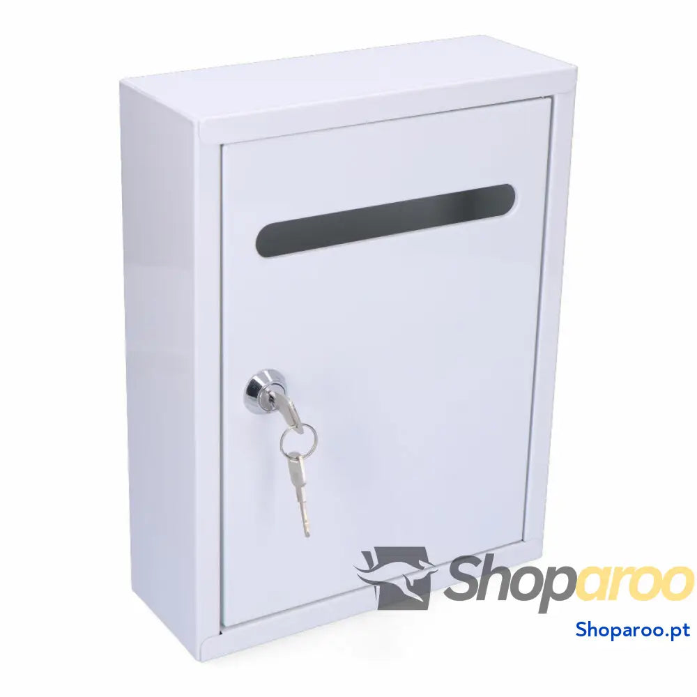 Caixa de correio EDM 85803 Linear Branco Aço 26 x 20 7,5 cm