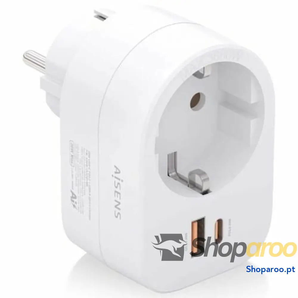 Caixa de fusíveis Aisens ASPS-1A1C06-W Branco 3680 W 16 A