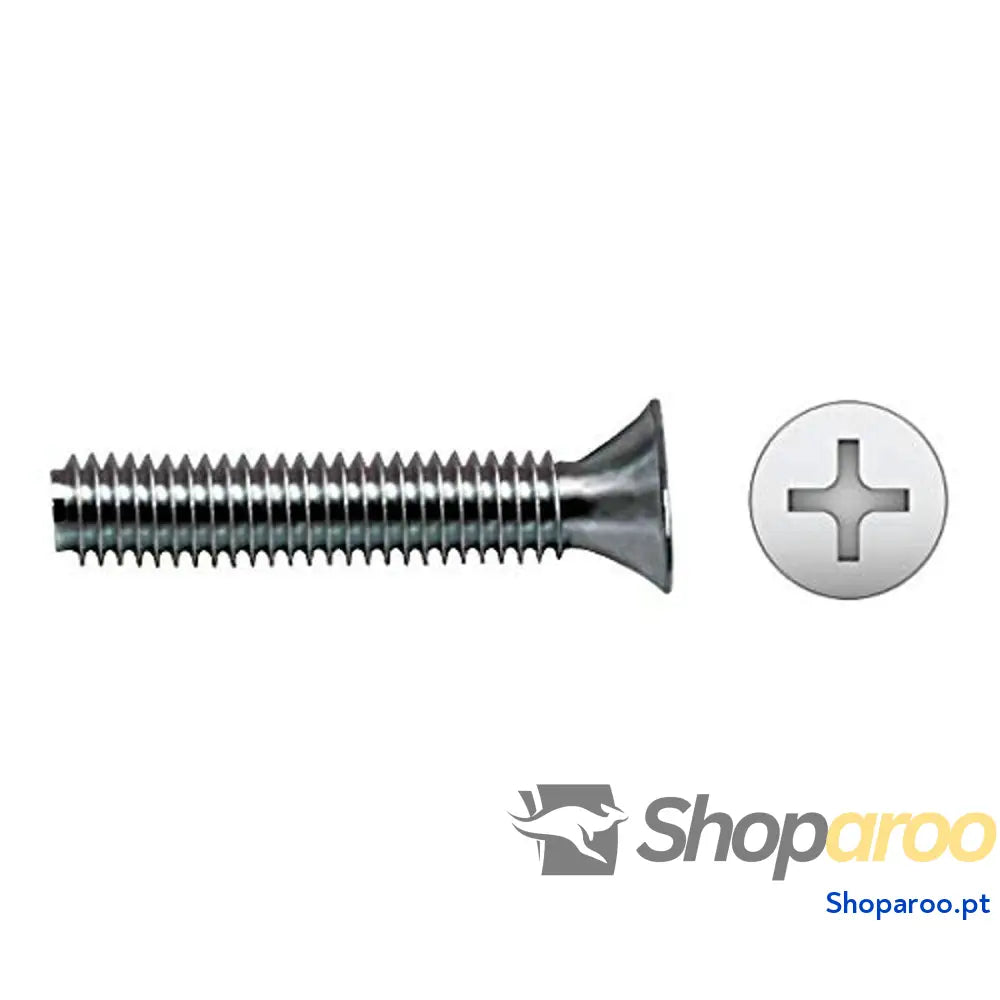 Caixa de parafusos CELO 5 x 10 mm Rosca Métrica 500 Unidades Zincado Cabeça contrapeso