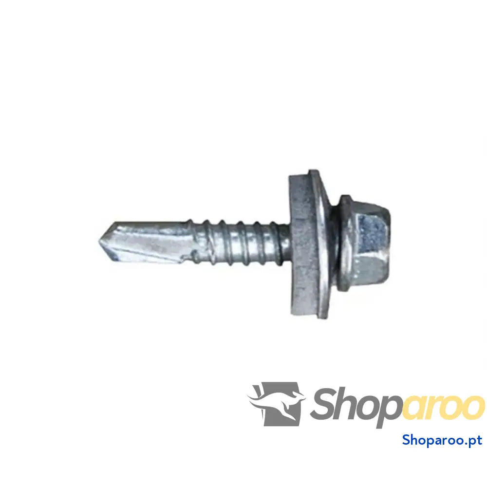 Caixa de parafusos CELO 7301 Ø 4,8 x 25 mm Com Arruela Sextavado Broca (500 Unidades)