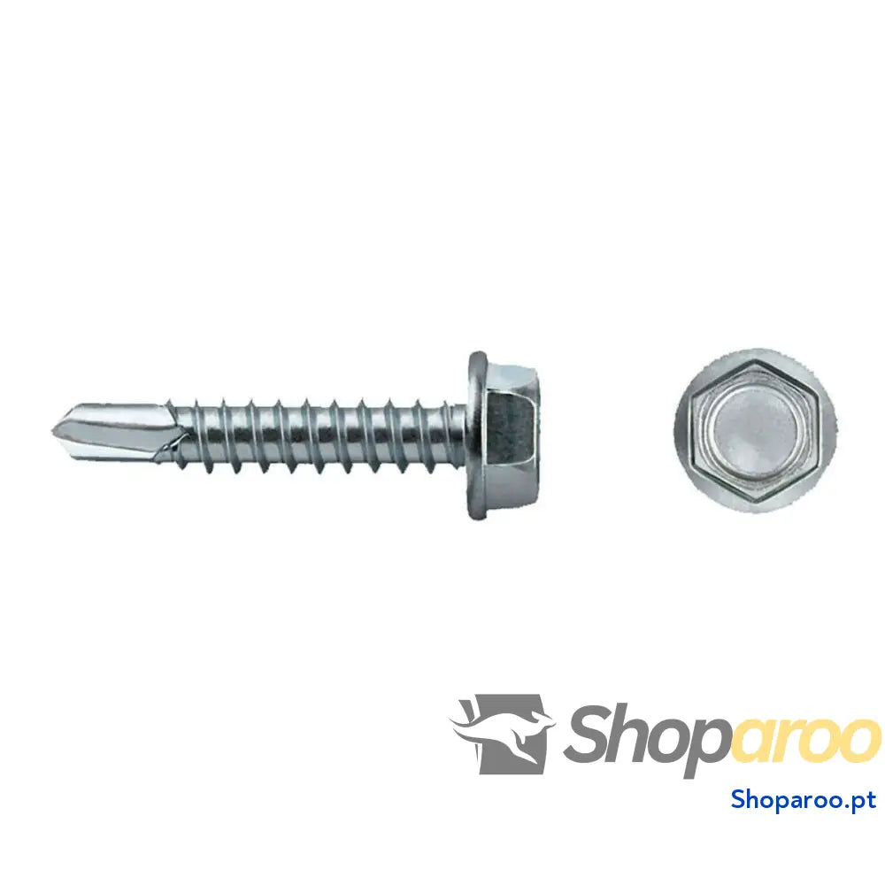 Caixa de parafusos CELO 7504k 6,3 x 50 mm Sextavado Zincado (100 Unidades)