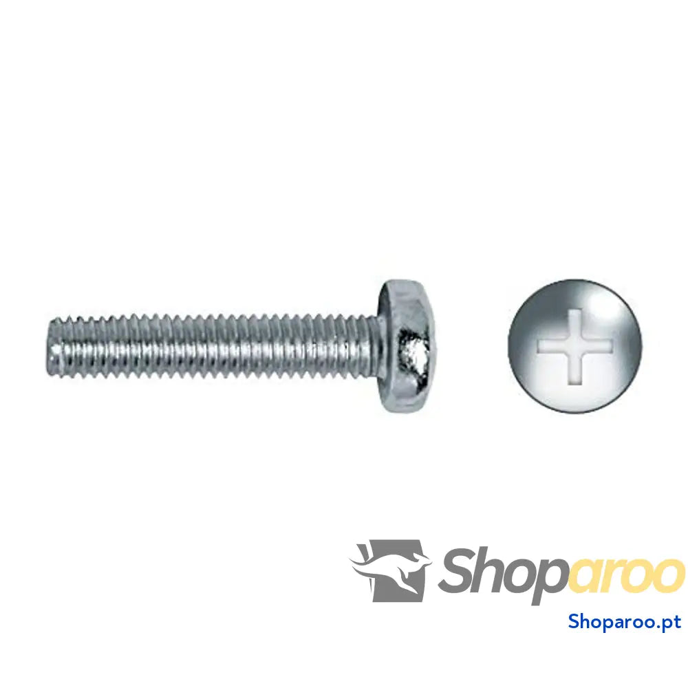 Caixa de parafusos CELO M4 x 10 mm 4 Rosca Métrica 500 Unidades Zincado