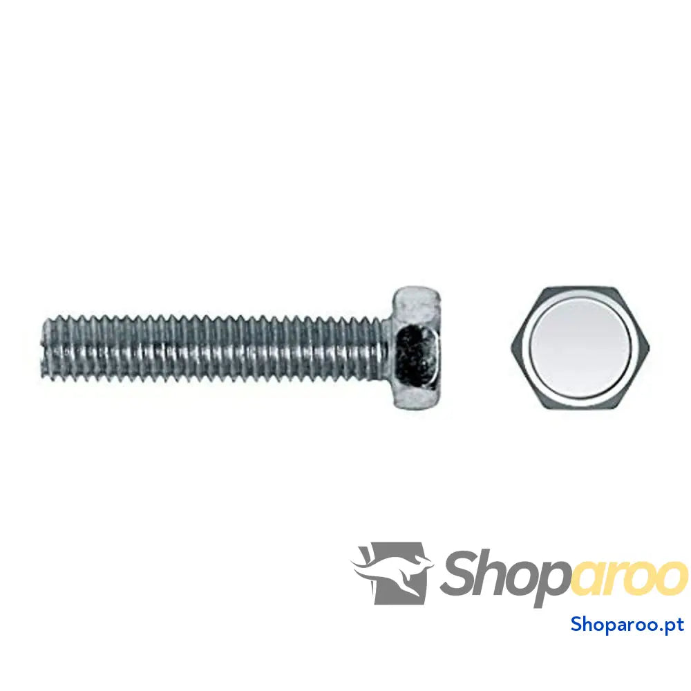 Caixa de parafusos CELO M6 x 25 mm 6 Rosca Métrica 250 Unidades Zincado