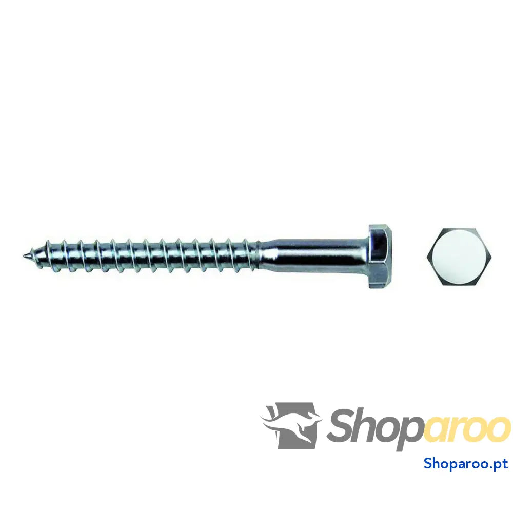 Caixa de parafusos CELO Sextavado Zincado (8 x 80 mm)