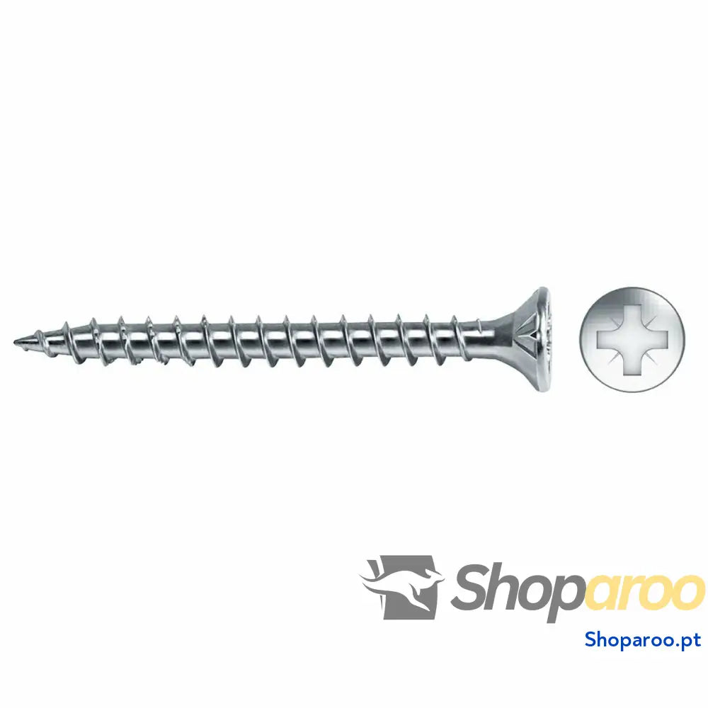 Caixa de parafusos CELO Vlox 1000 Unidades Zincado Cabeça contrapeso (17 mm)