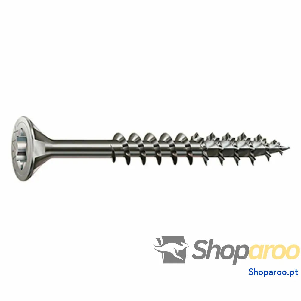 Caixa de parafusos SPAX Rosca parcial 4 x 40 mm Cabeça plana (25 Unidades)